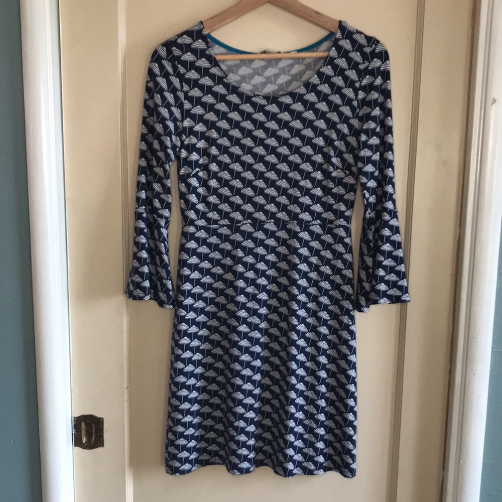 Boden umbrella print dress